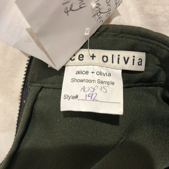 Alice & Olivia silk romper